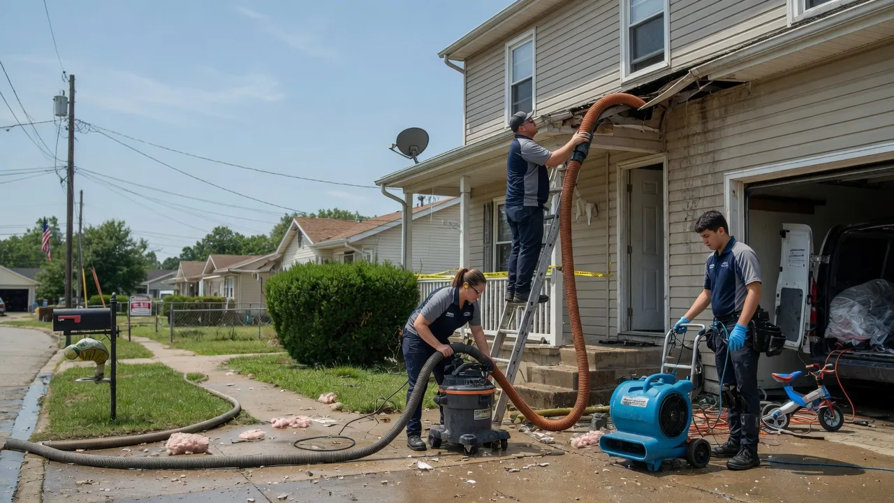 Water Damage Restoration in Bakersfield, MO near me